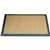 Homebasix 06ABSHE-09-3L18 Door Mat, 30 in L x 18 in W, Coconut Fiber, Green Trim