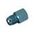 BrassCraft PSSC-62 Gas Supply Adapter, 5/8 x 1/2 in, Flare x FIP, Stainless Steel