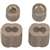 Campbell B7675414 Cable Ferrule and Stop Set, 3/32 in Dia Cable, Aluminum
