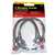 Keeper 06051 Bungee Cord, 10 in L, Rubber, Hook End