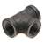 ProSource B130R 32X15 Pipe Tee, 1/2 x 1-1/4 in, Threaded, Malleable Iron, SCH 40 Schedule, 300 PSI Pressure