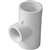 IPEX 435863 Pipe Tee, 3/4 x 1/2 in, Socket x Socket x FPT, PVC, White, SCH 40 Schedule, 150 psi Pressure