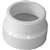 Canplas 192872 Pipe Adapter, 2 in, MNPT x Hub, PVC, White