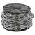 Campbell 0723627 Straight Link Coil Chain, #2/0, 125 ft L, 520 lb Working Load, Steel, Zinc