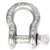 Koch 081373/MC650G Anchor Shackle, 4000 lb Working Load, Carbon Steel, Galvanized