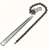 Diamond Farrier CW12H Chain Wrench, 12 in L, Steel, Nickel Chrome
