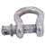 Fehr 3/16 Anchor Shackle, 3/16 in Trade, 0.25 ton Working Load, Commercial Grade, Steel, Galvanized