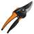 Fiskars 79436997J Pruner, 5/8 in Cutting Capacity, Steel Blade, Bypass Blade, Fiberglass Handle, Comfort-Grip Handle