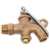 B & K 109-224 Heavy-Duty Drum and Barrel Faucet, 3/4 in Connection, MPT x Hose, Bronze Body
