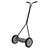 Great States 415-16 Reel Lawn Mower, 16 in W Cutting, 5-Blade, T-Shaped Handle