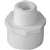 IPEX 435614 Reducing Pipe Adapter, 3/4 x 1/2 in, Slip x MPT, PVC, White, SCH 40 Schedule, 480 psi Pressure