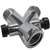 Plumb Pak PP825-7 Shower Arm Diverter, Plastic, Chrome