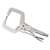 Irwin 21 C-Clamp, 250 lb Clamping, 8 in Max Opening Size, 9-1/2 in D Throat, Steel Body
