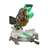 Metabo HPT C10FCH2SM Miter Saw with Laser Marker, 10 in Dia Blade, 5000 rpm Speed, 52 deg Max Miter Angle
