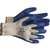 Boss Grip Series B32041-L Coated Gloves, L, Slip-On Cuff, Latex Coating, Polyester, Gray