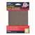 Gator 5032 Sanding Sheet, 4-1/2 in W, 5-1/2 in L, 100 Grit, Medium, Aluminum Oxide Abrasive, Paper Backing