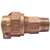 Legend T-4300NL Series 313-209NL Pipe Connector, 3/4 x 1 in, Pack Joint CTS x MNPT, Bronze, 100 psi Pressure