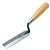 Marshalltown 58 Margin Trowel, 8 in L Blade, 2 in W Blade, HCS Blade, Wood Handle