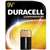 Duracell MN1604B1Z Battery, 9 V Battery, Alkaline, Manganese Dioxide, Rechargeable: No