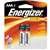 Energizer E92BP-2 Battery, 1.5 V Battery, 1250 mAh, AAA Battery, Alkaline, Manganese Dioxide, Zinc