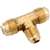 TEE FLARE BRASS 1/2X1/2X3/8 - Case of 5