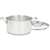 Cuisinart 744-24 Stock Pot with Lid, 6 qt Capacity, Aluminum/Stainless Steel, Polished Mirror