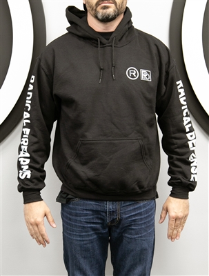 RF/RD Black Hoodie Medium