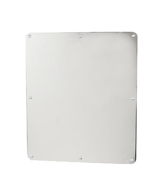 One Piece Security Mirror - Frameless Exposed Mounting