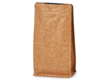 16 oz Kraft Coffee Bags with Degassing Valve, 25 pack
