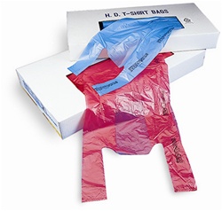CT1824R 12X6X23 Red HD T-shirt bags / Merchandise Bags