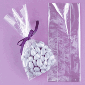 100ea - 4 x 2-1/2 x 9-1/2 Bunnies & Eggs Cello Bags - 1.2 Mil Thick by Paper Mart, Size: 4'' x 2 1/2'' | Quantity of: 100, Clear