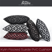 Kylin Flocked Suede PVC Cushion