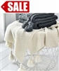 Tassel Style Knitting Blanket