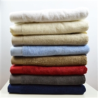 Air Twist Yarn Towel Bath Sheets x 2