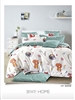Brorden Kids Printed Pure Cotton Single Bed Fitted sheet-Squirrel