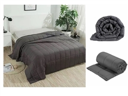 Weighted Blanket Stress Relieving - Anthracite 150 x 200cm 7KG