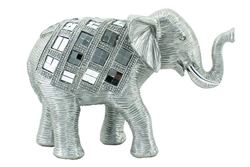Elegant elephant silver 19cm