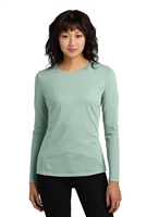 District Women's Perfect Blend CVC Long Sleeve Tee