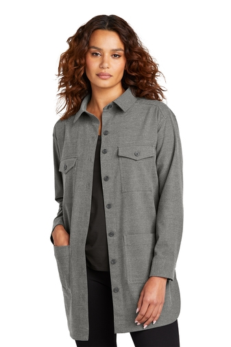 Mercer+Mettle Womenâ€™s Long Sleeve Twill Overshirt