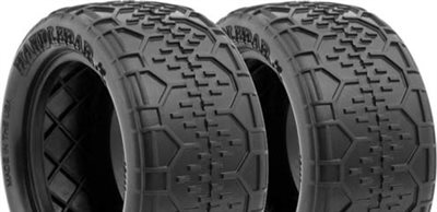 AKA 1/10 Buggy Rear Handlebar Std Tires, Super Soft (2)