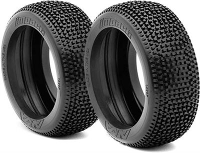 AKA Impact 1/8 Buggy Medium Tires Without Inserts (2)