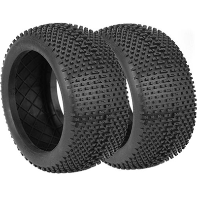 AKA I-Beam 1/8 Truggy Tires, Super Soft Without Inserts (2)