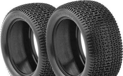 AKA City Block 1/8 Truggy Tires, Super Soft With Inserts (2)