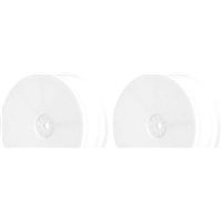 AKA Kyosho ZX5 Hexlite 4wd Buggy Front Rims, White (2)