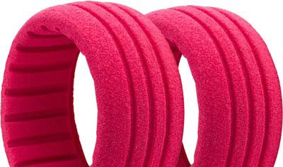 AKA Short Course Wide Closed Cell Red Foam Inserts, Soft (4)