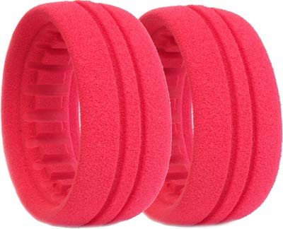 AKA 1/10 Buggy Evo 4wd Front Red Closed Cell Foam Inserts (2)