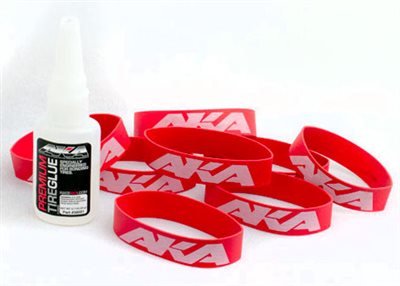 AKA Tire Glueing Kit With 4 Tire Bands And Glue