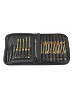 Arrowmax 23 Pcs. Electric Tool Set, Black Gold