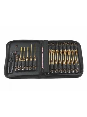 Arrowmax 23 Pcs. Electric Tool Set, Black Gold