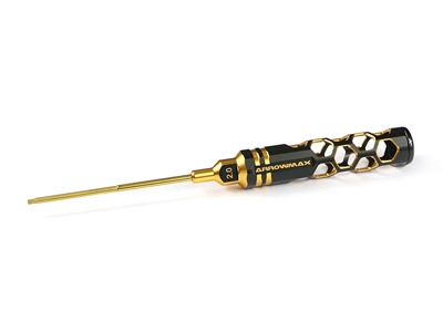 Arrowmax Hex/Allen Wrench 2.0mm x 100mm Black Gold